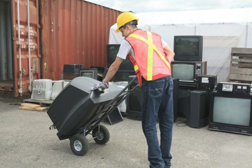 Eco-friendly waste disposal during Docklands home clearance